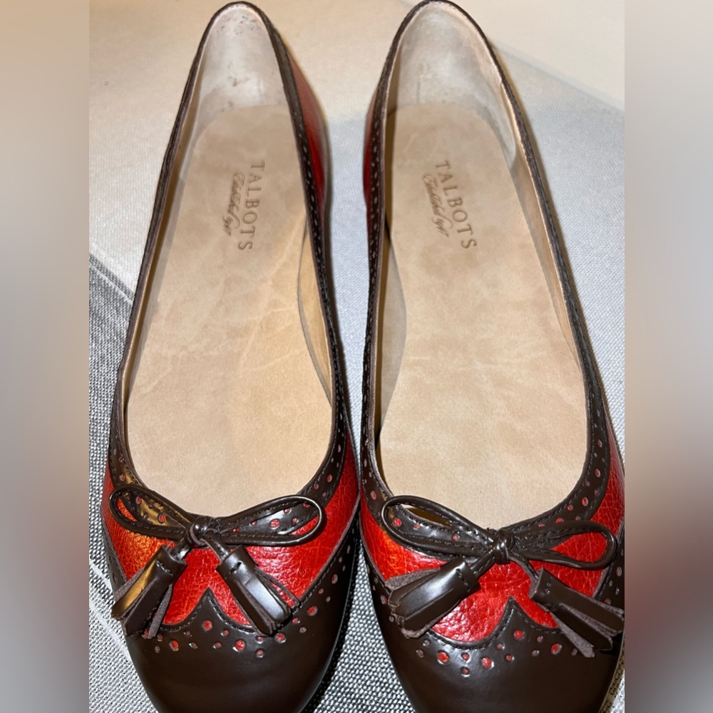 Talbots Women’s Shoes Red Size 7M Excellent Condition Like New - Picture 4 of 7